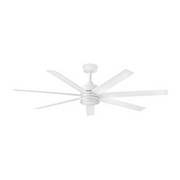 Hinkley 910656 Current 56" Smart Ceiling Fan with LED Light Kit - Matte White