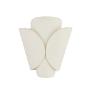 Hudson Valley 9201 Savoie 1-lt 12" Tall Wall Sconce - Off White