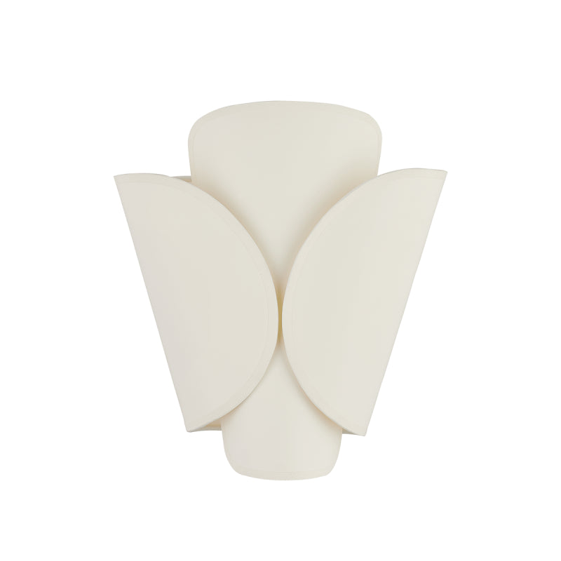 Hudson Valley 9201 Savoie 1-lt 12" Tall Wall Sconce - Off White