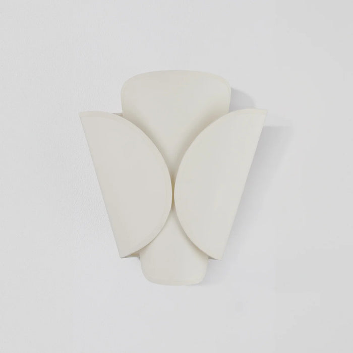 Hudson Valley 9201 Savoie 1-lt 12" Tall Wall Sconce - Off White