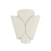 Hudson Valley 9201 Savoie 1-lt 12" Tall Wall Sconce - Off White