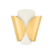Hudson Valley 9201 Savoie 1-lt 12" Tall Wall Sconce - Aged Brass