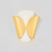 Hudson Valley 9201 Savoie 1-lt 12" Tall Wall Sconce - Aged Brass