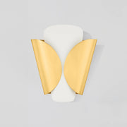 Hudson Valley 9201 Savoie 1-lt 12" Tall Wall Sconce - Aged Brass