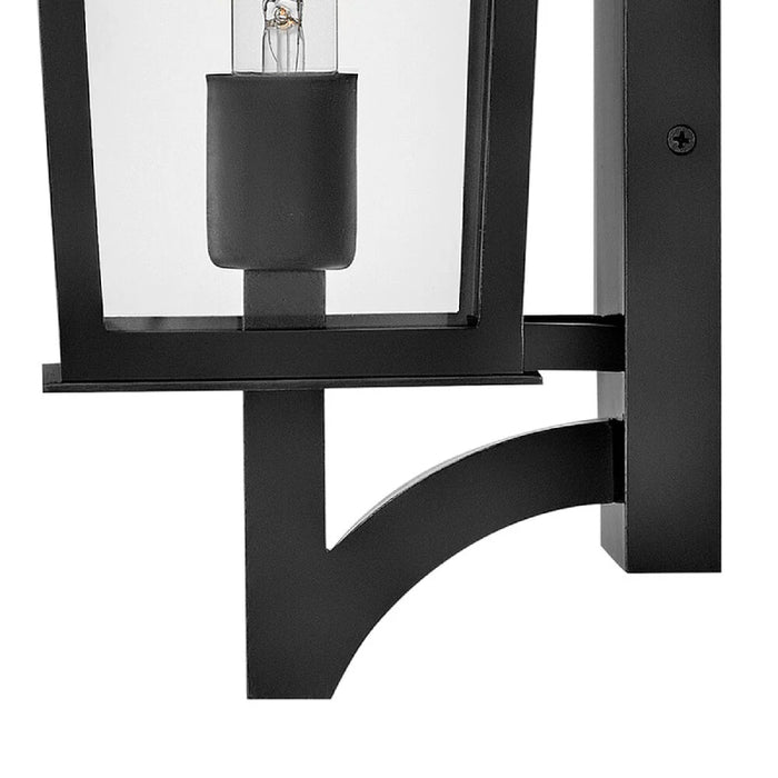 Hinkley 28894 Georgetown 1-lt 22" Tall LED Outdoor Wall Lantern - Black