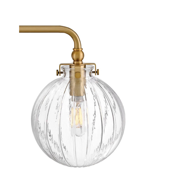 Hinkley 57413 Helene 3-lt 24" LED Vanity Light - Lacquered Brass