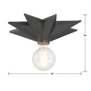 Crystorama 9230W Astro 1-lt 12" Wall Sconce