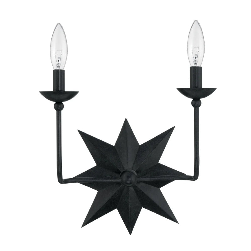 Crystorama 9232 Astro 2-lt 13" Wall Sconce