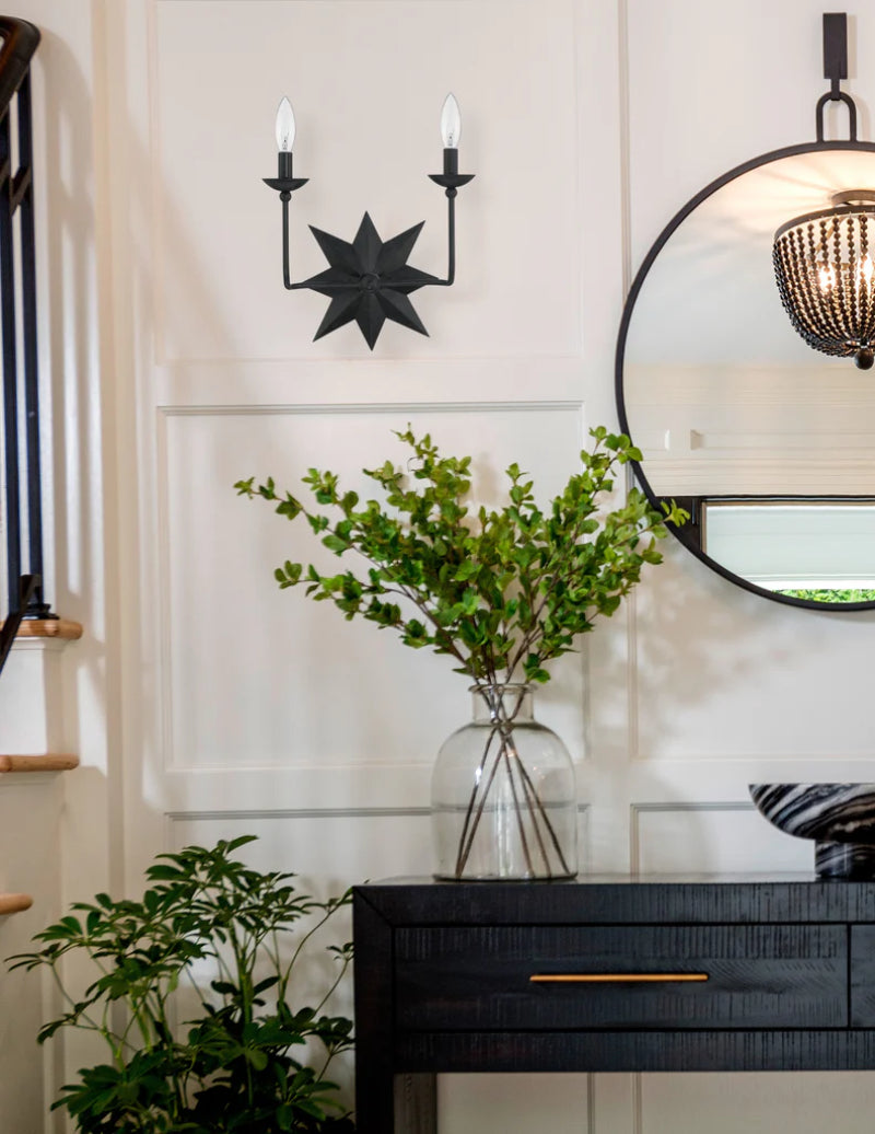 Crystorama 9232 Astro 2-lt 13" Wall Sconce