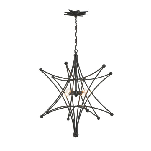 Crystorama 9236 Astro 4-lt 27" Chandelier