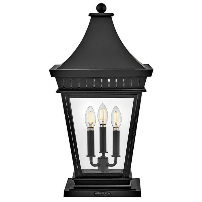 Hinkley 27097 Chapel Hill 3-lt 24" Tall LED Outdoor Pier Mount Lantern