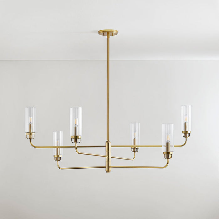 Hudson Valley 9306 Halifax 6-lt 48" Chandelier