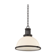 Hudson Valley 9315 Pinesbridge 1-lt 15" Pendant - Distressed Bronze