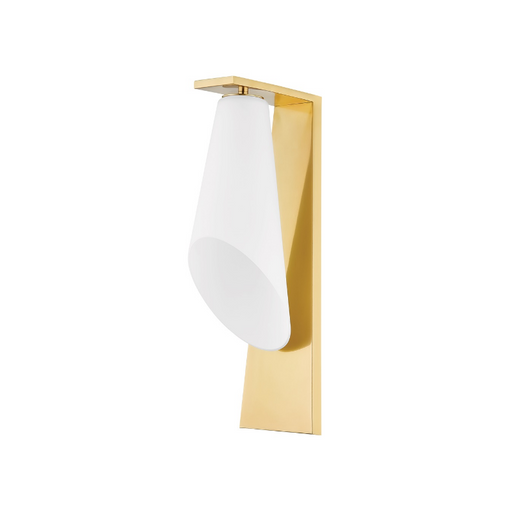Hudson Valley 9316 Andros 1-lt 16" Tall Wall Sconce - Aged Brass