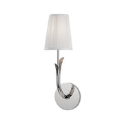 Hudson Valley 9401 Deering 1-lt 16" Tall Wall Sconce-Polished Nickel