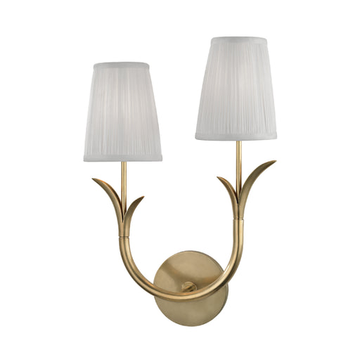Hudson Valley 9402 Deering 2-lt 18" Tall Wall Sconce-Left