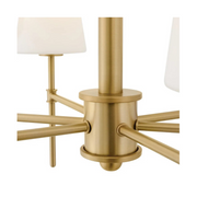 Hinkley 46955 Saunders 6-lt 45" LED Chandelier