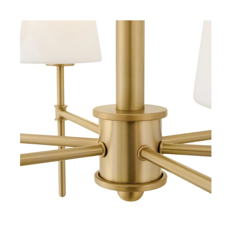 Hinkley 46955 Saunders 6-lt 45" LED Chandelier