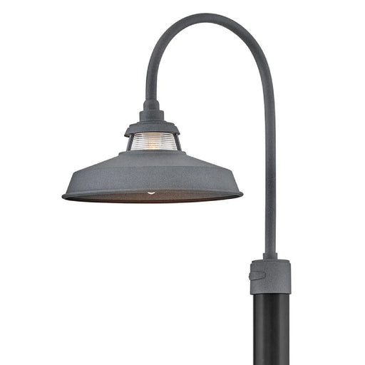 Hinkley 1191 Troyer 1-lt 22" Tall LED Outdoor Post Lantern - Aged Zinc