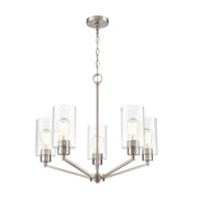 Millennium 9515 Beverlly 5-lt 26" Chandelier - Brushed Nickel