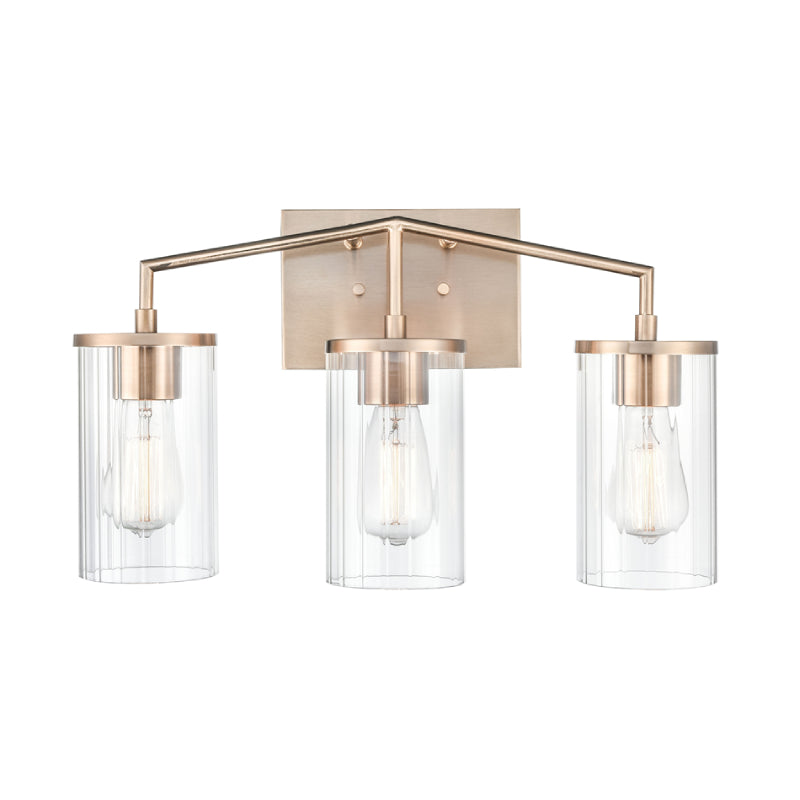 Millennium 9523 Beverlly 3-lt 20" Vanity Light - Modern Gold