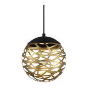 George Kovacs P932 Golden Eclipse 1-lt 8" LED Mini Pendant