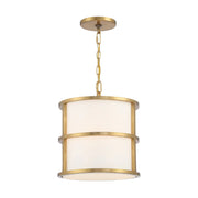 Crystorama 9593 Hulton 3-lt 13" Pendant - Luxe Gold