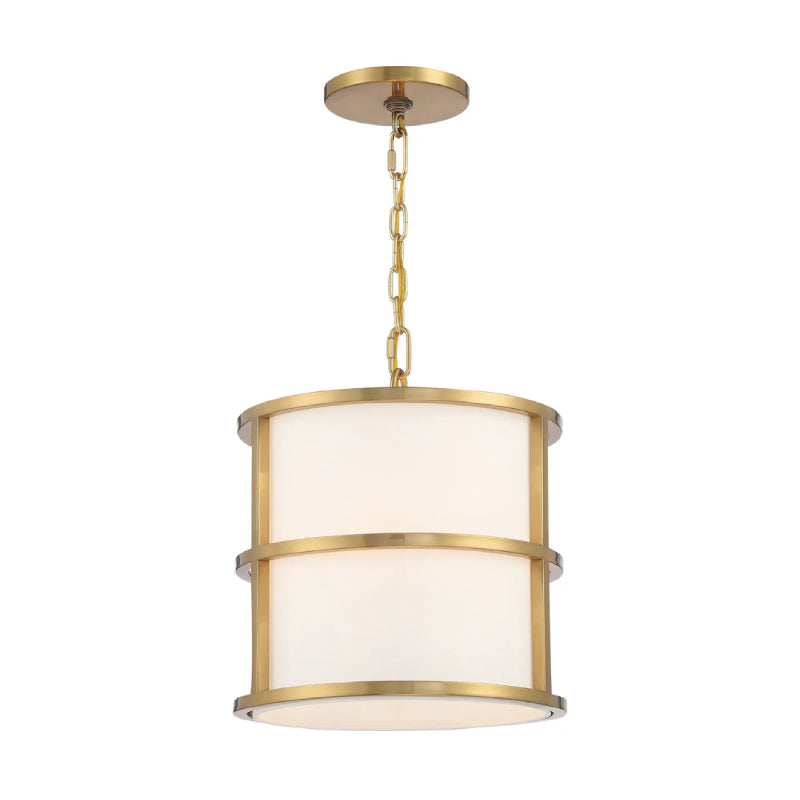 Crystorama 9593 Hulton 3-lt 13" Pendant - Luxe Gold