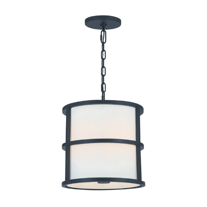Crystorama 9593 Hulton 3-lt 13" Pendant - Matte Black