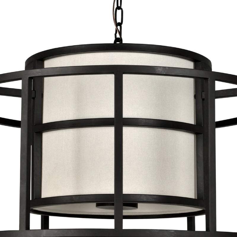 Crystorama 9595 Hulton 5-lt 25" Chandelier