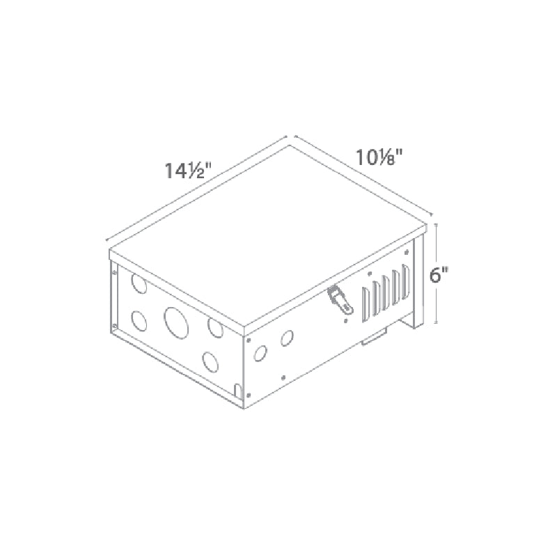 WAC 9600-TRN 600W 12V Outdoor Magnetic Transformer