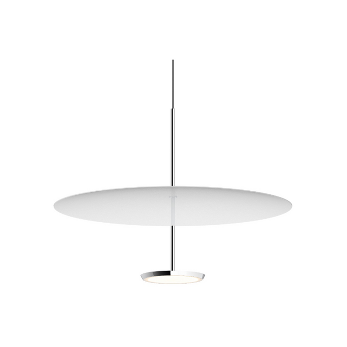 Pablo Designs Sky Dome 24" LED Pendant with Aluminum Shade