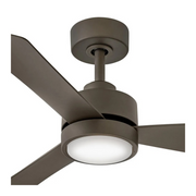 Hinkley 905744 Iver 44" Outdoor Smart Ceiling Fan with LED Light Kit - Metallic Matte Bronze