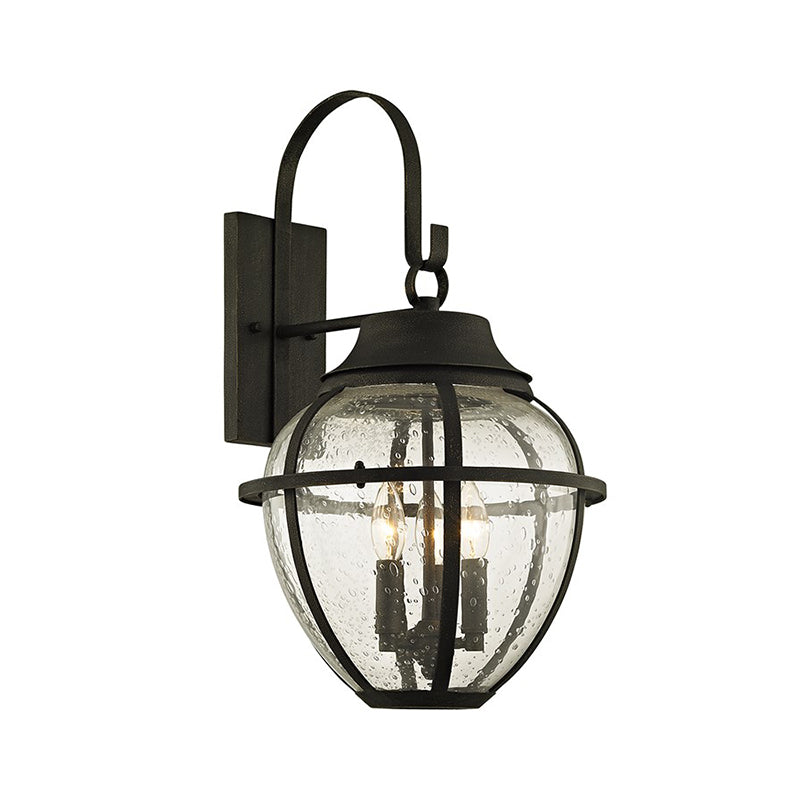 Troy B6452 Bunker Hill 3-lt 23" Tall Outdoor Wall Sconce