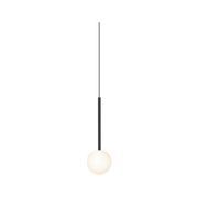 Pablo Designs Bola Sphere 4" LED Pendant - Matte Black