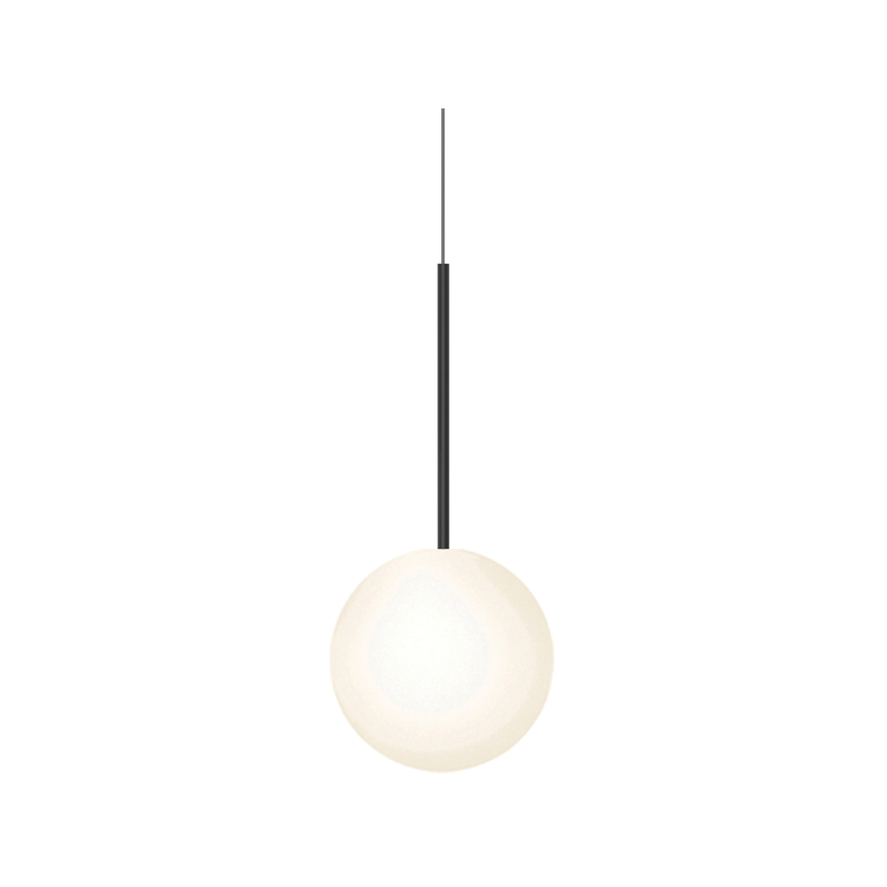 Pablo Designs Bola Sphere 10" LED Pendant - Matte Blak