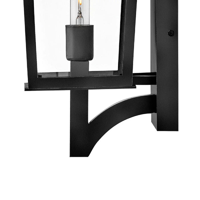 Hinkley 28895 Georgetown 1-lt 27" Tall LED Outdoor Wall Lantern - Black
