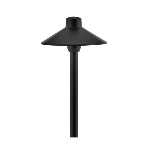 Hinkley 16055-LL Hardy Island Large Standard 1-lt 22" Tall LED Outdoor Path Light, 12V - Brass Satin Black