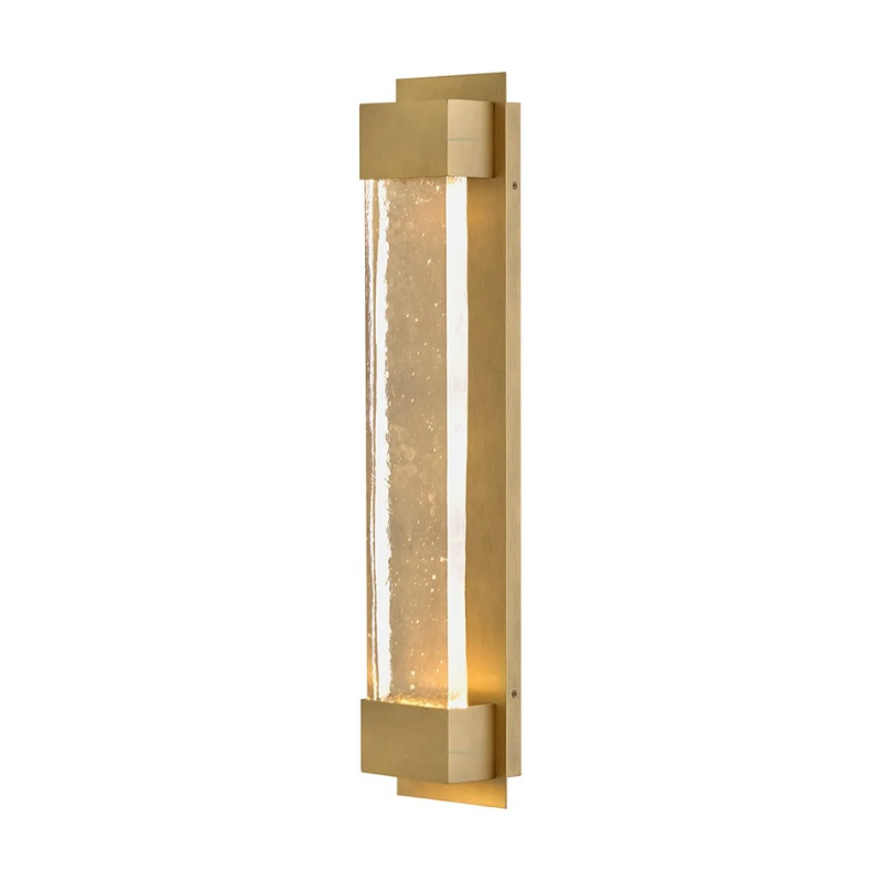 Hinkley 10599 Rune 1-lt 30" Tall LED Outdoor Wall Sconce - Heritage Brass