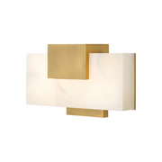 Hinkley 57030 Cadiz 1-lt 12" LED Wall Sconce - Heritage Brass