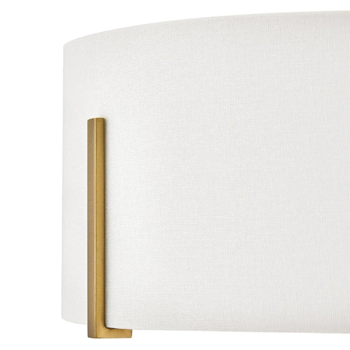 Hinkley 47573 Halle 4-lt 20" LED Semi-Flush Mount - Lacquered Brass