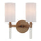 Hudson Valley 6312 Wylie 2-lt Wall Sconce