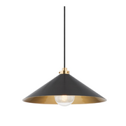 Hudson Valley MDS1402 Clivedon 1-lt 20" Pendant - Distressed Bronze