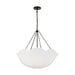 Visual Comfort AC1163 Stassi 3-lt 24" Small Chandelier - Aged Iron