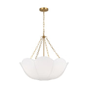 Visual Comfort AC1163 Stassi 3-lt 24" Small Chandelier - Burnished Brass