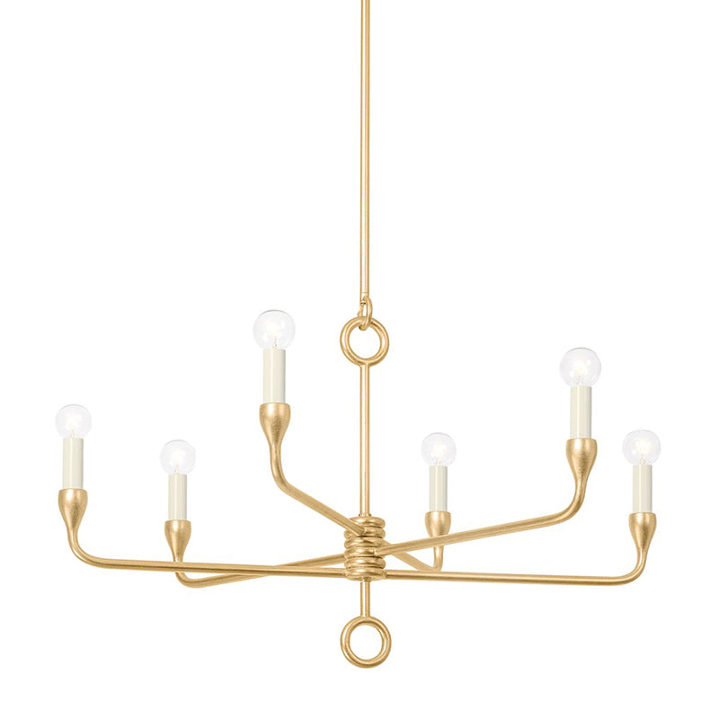 Troy F9531 Orson 6-lt 31" Chandelier