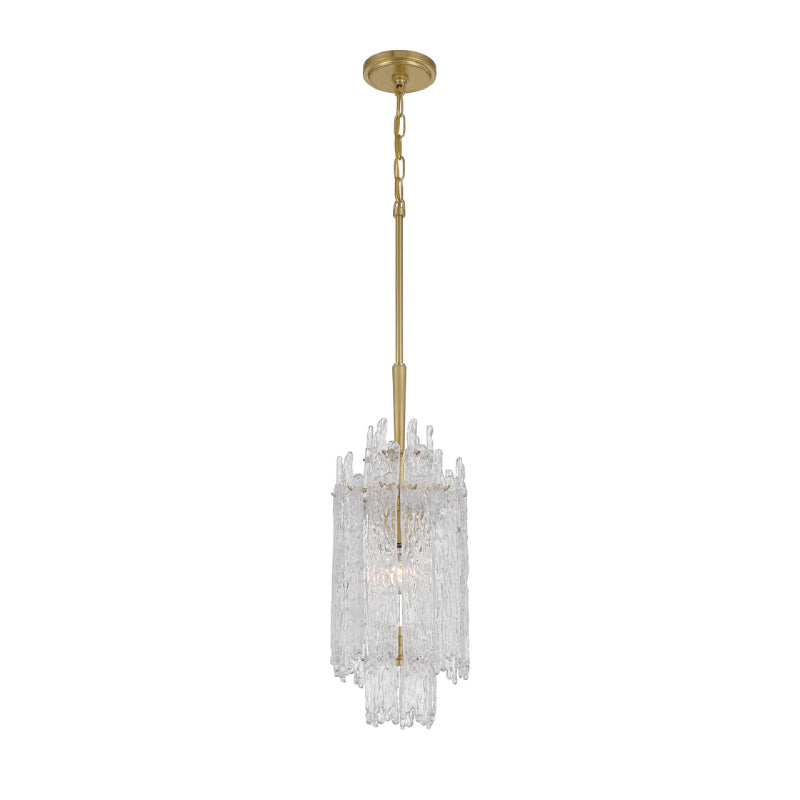 Crystorama ACK-921 Ackerly 1-lt 6" LED Pendant