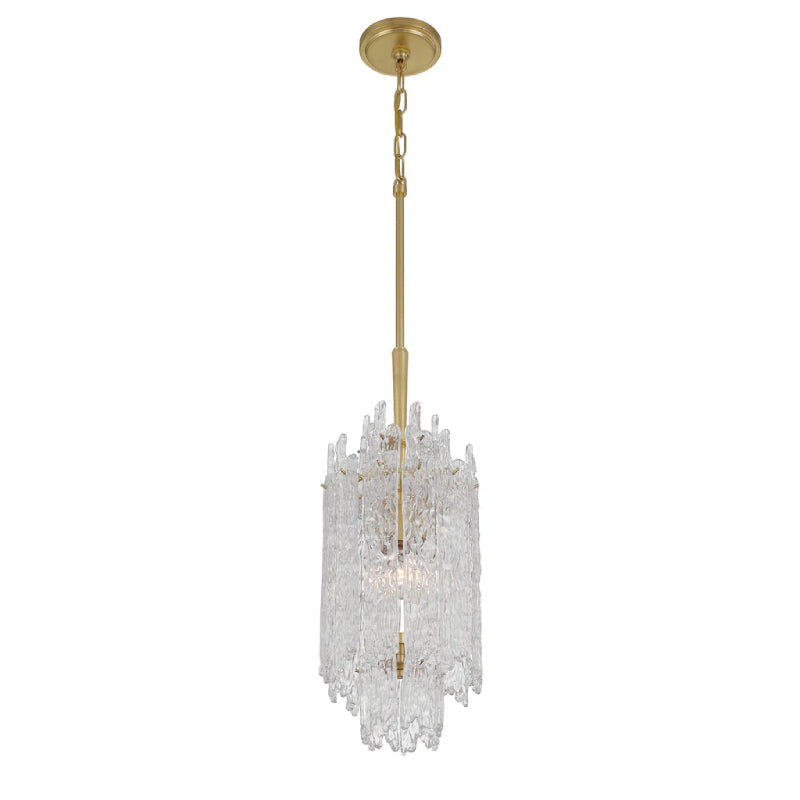 Crystorama ACK-921 Ackerly 1-lt 6" LED Pendant