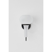 Hudson Valley 5813 Adams Corner 1-lt 13" Tall Wall Sconce - Black Nickel