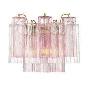 Crystorama ADD-302 Addis 2-lt 15" Wall Sconce - Aged Brass/Spring